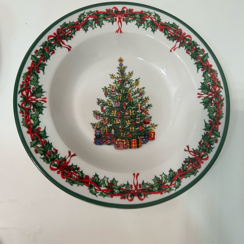Christopher Radko  - Traditions Christmas Tree Dinnerware Bowl